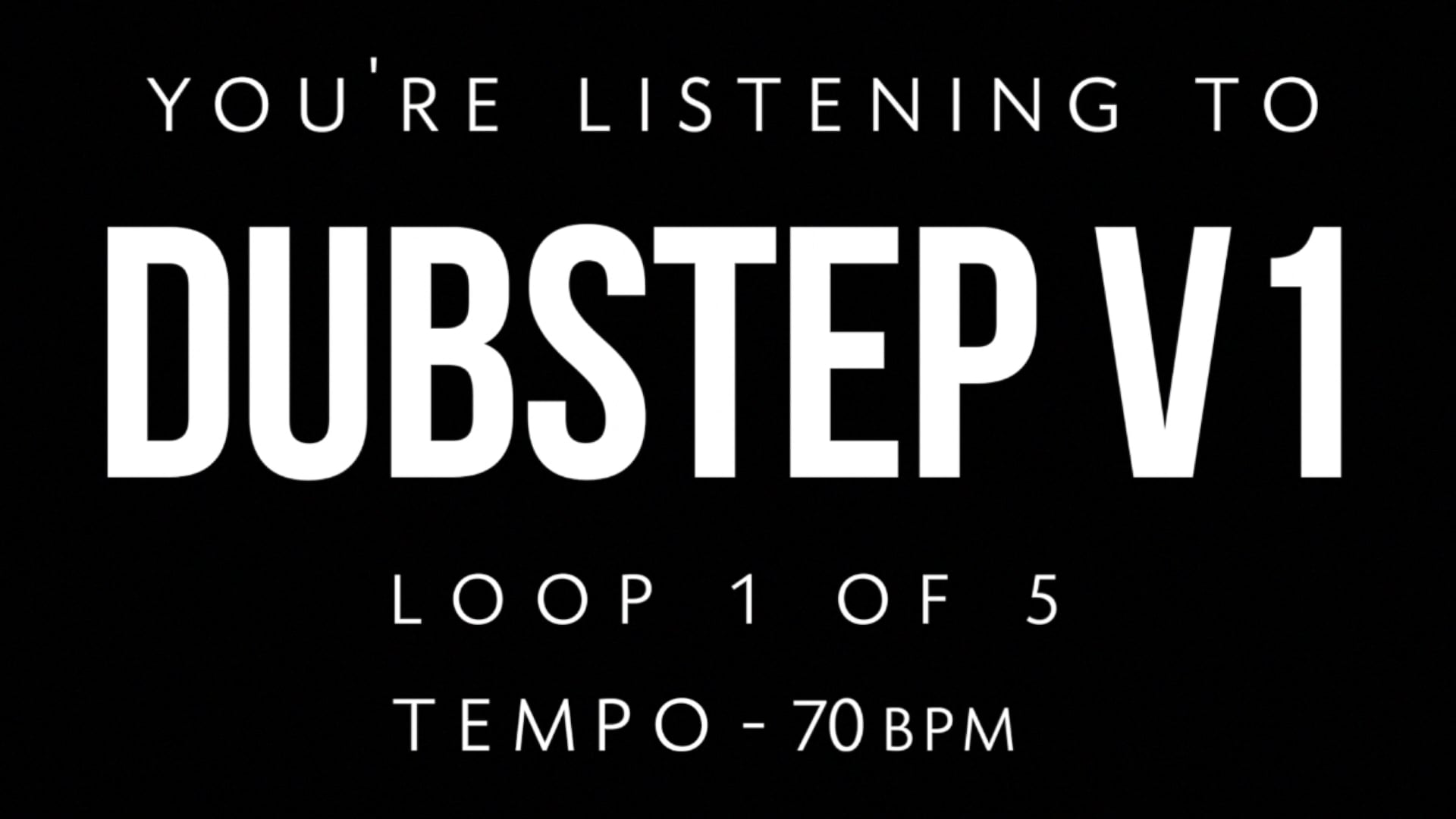 Dubstep V1 Loop 1