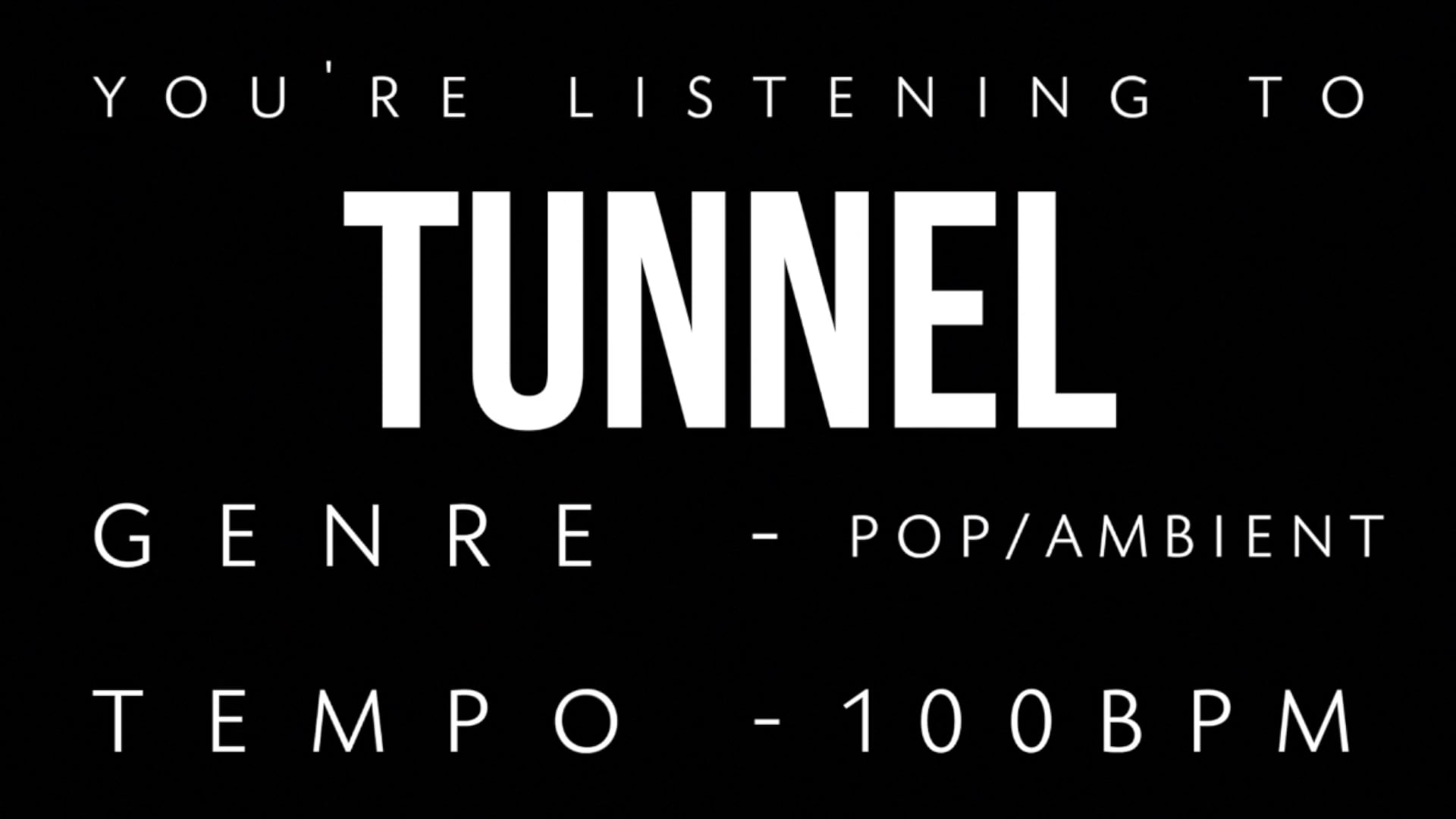 Tunnel Practice Loop