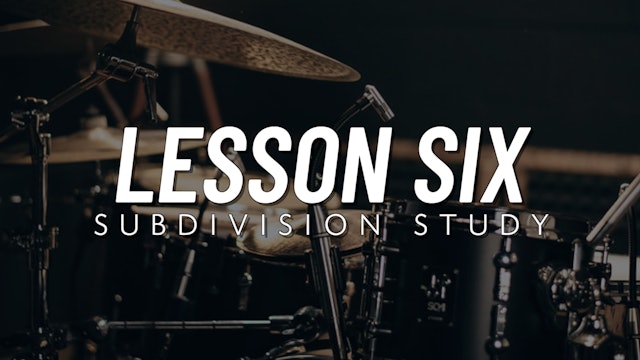 Intermediate Groove | Lesson 6