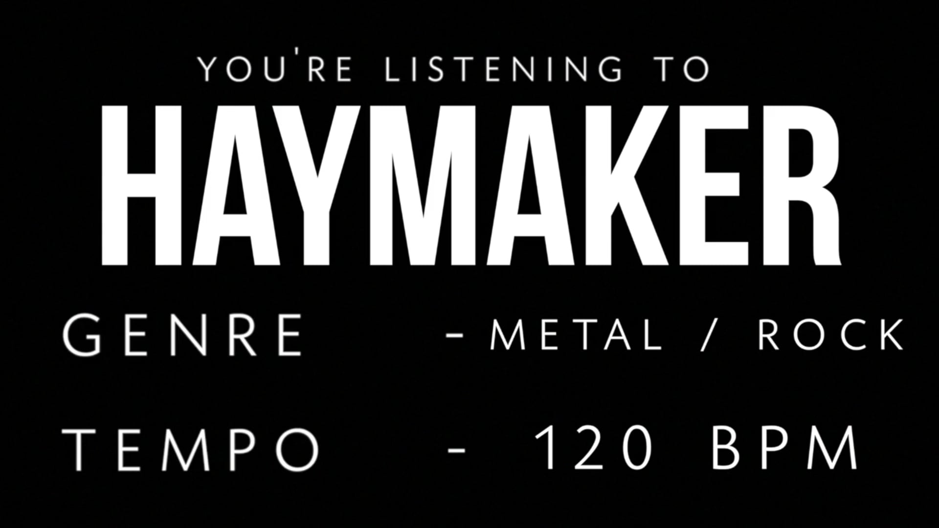 Haymaker Practice Loop