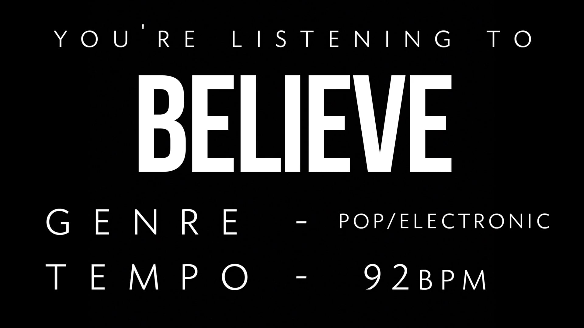 Believe Practice Loop