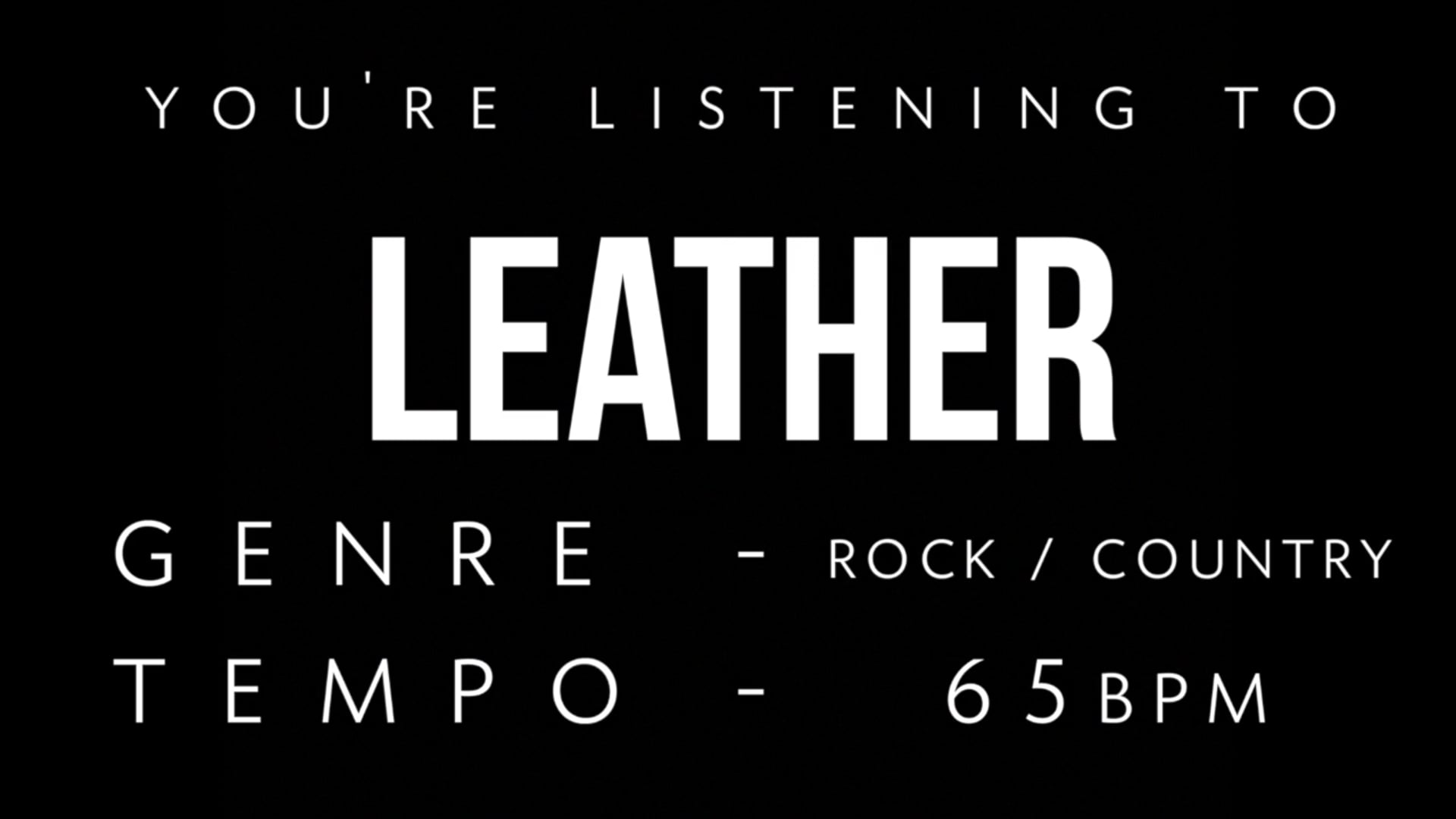 Leather Practice Loop