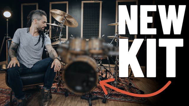 My First Drum Endorsement (New Kit Re...