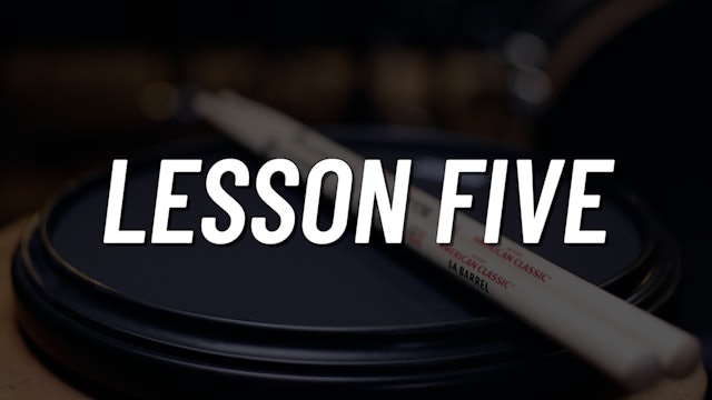 Practice Pad Boot Camp | Lesson 5