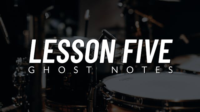Drum Fill Fundamentals | Lesson 5