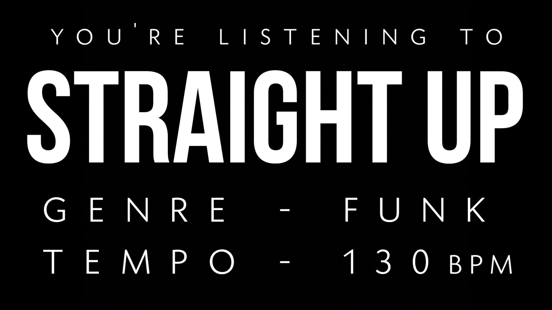 Straight Up Practice Loop