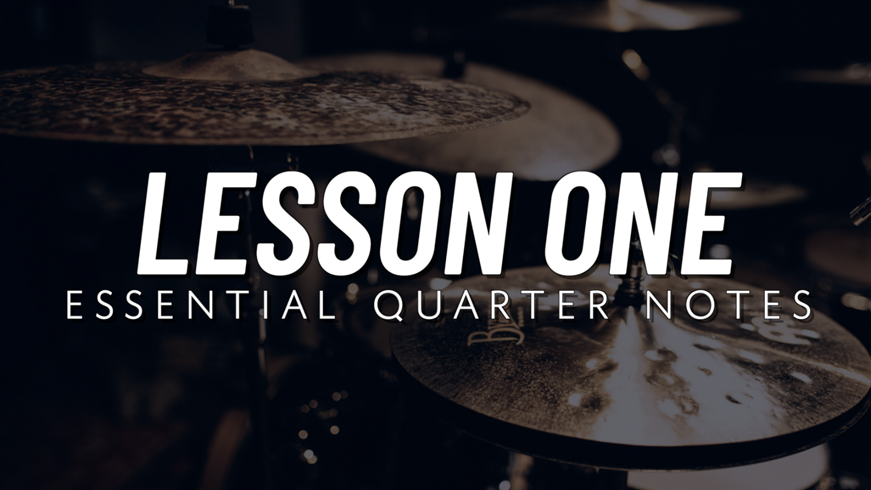 Basic Groove | Lesson 1