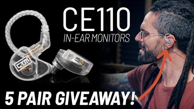 ClearTune Monitors CE110 Headphones R...