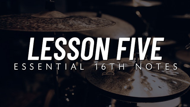 Basic Groove | Lesson 5