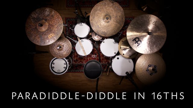 Paradiddle- Diddle in 16th Notes | Si...