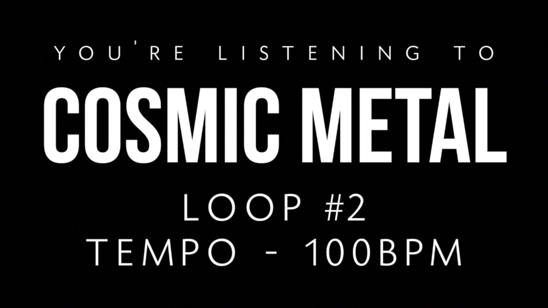Cosmic Metal Loop 2