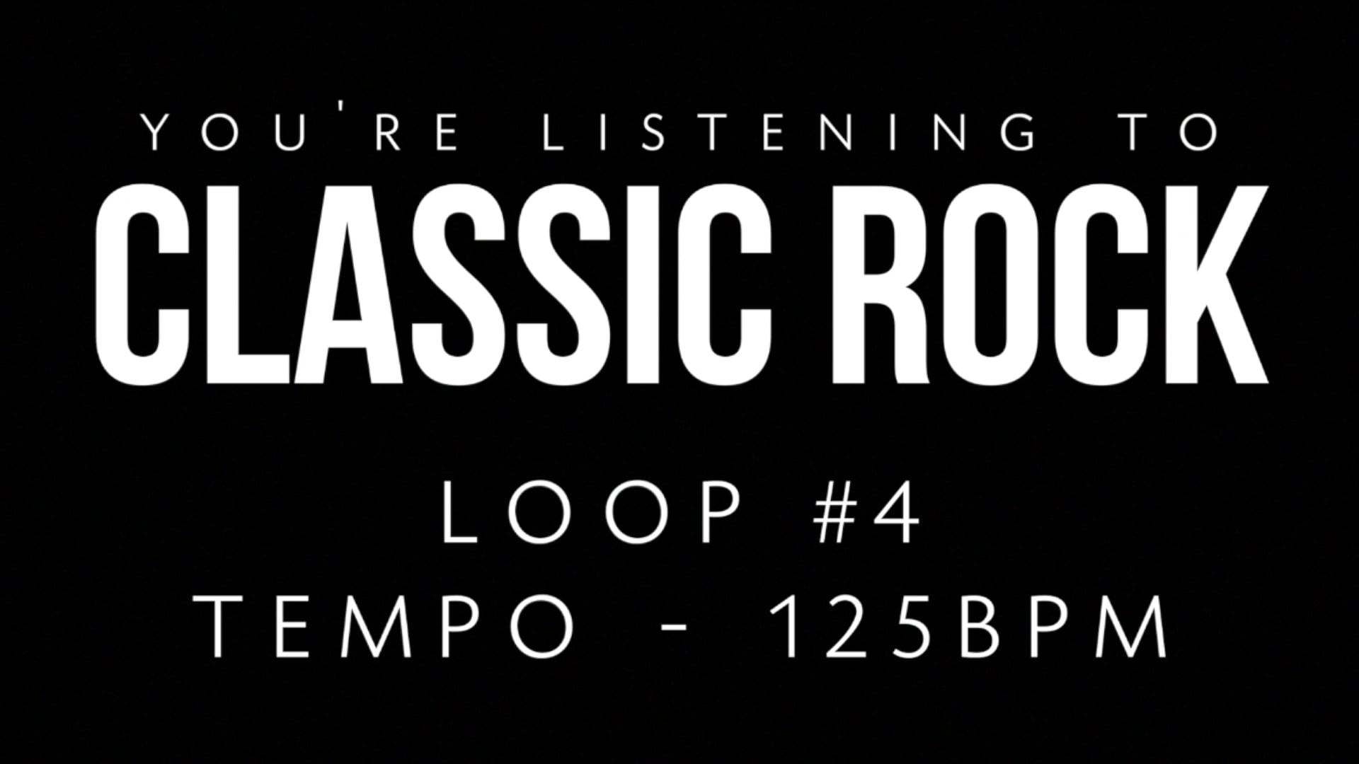 Classic Rock Loop 4