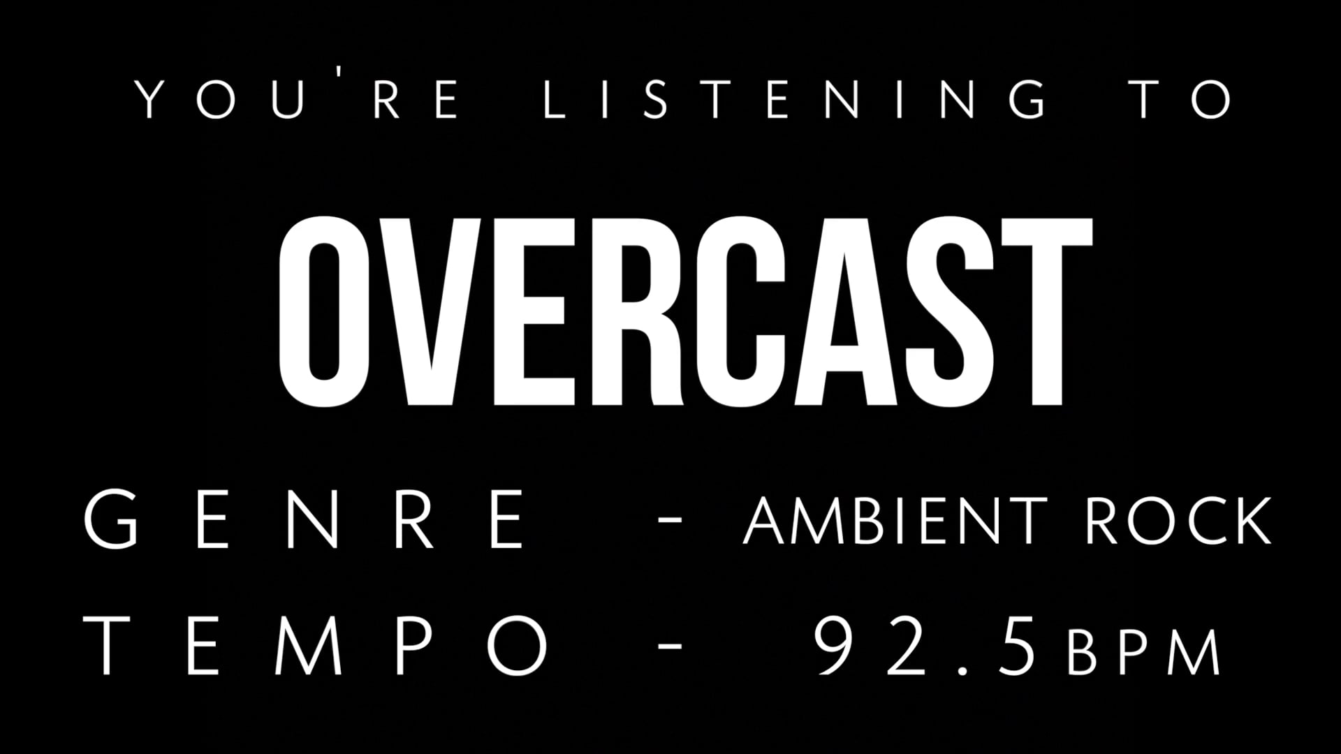 Overcast Practice Loop