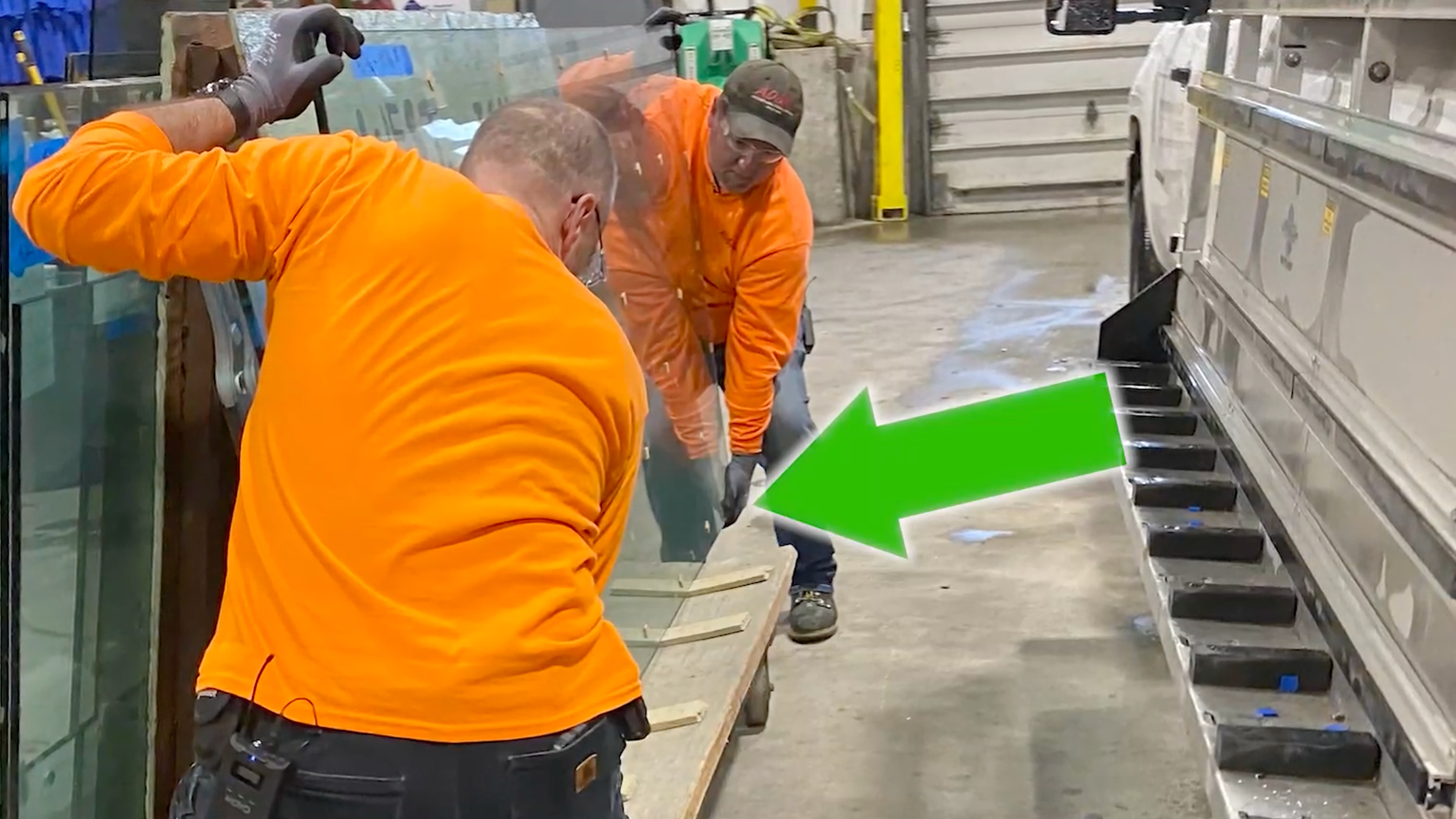 0046 S - Técnicas apropiadas de levantar el vidrio - Ventosas