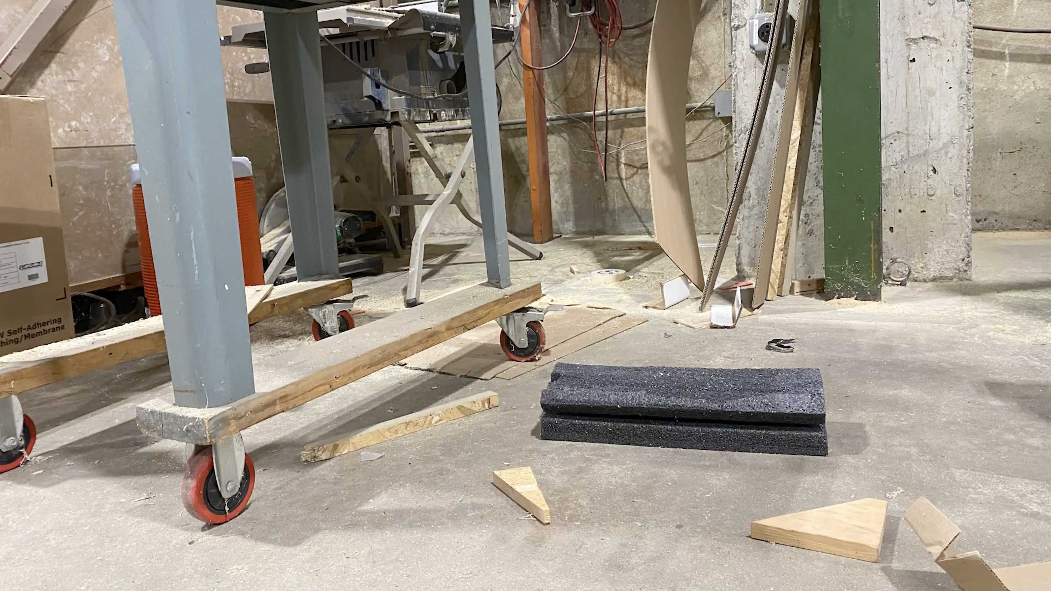 0042 E - Housekeeping - Chop Saw - In the Shop