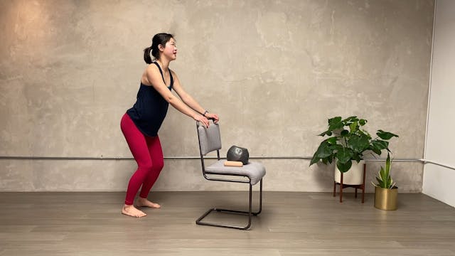20min Pre/Post-Natal Chair Workout (F...