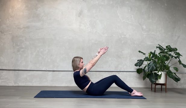 18min Pilates Mat Flow (FOUNDATION)