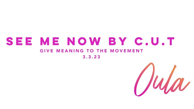 Give Meaning to the Movement  Where Are You Now - Oula Online Studio