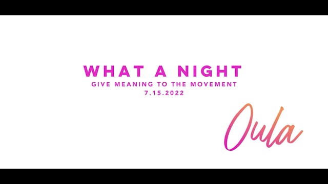 Give Meaning to the Movement | What A...