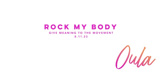 Give Meaning to the Movement | Rock M...