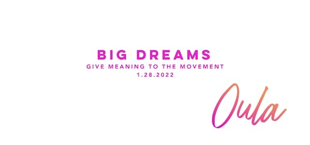 Give Meaning to the Movement | Big Dr...