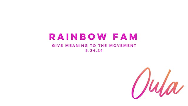 Giving Meaning to the Movement | Rain...