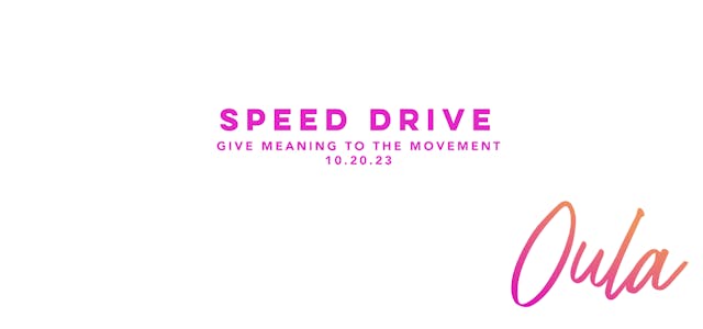 Give Meaning to the Movement | Speed ...