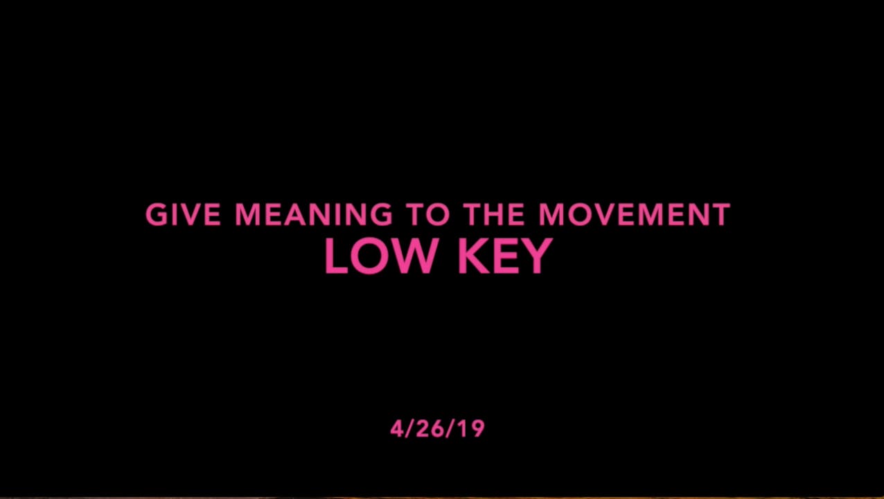 Give Meaning To The Movement Low Key Oula Online Studio