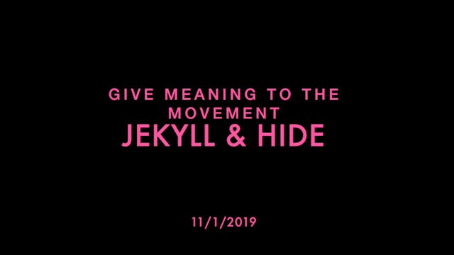 Give Meaning to the Movement- Jekyll ...