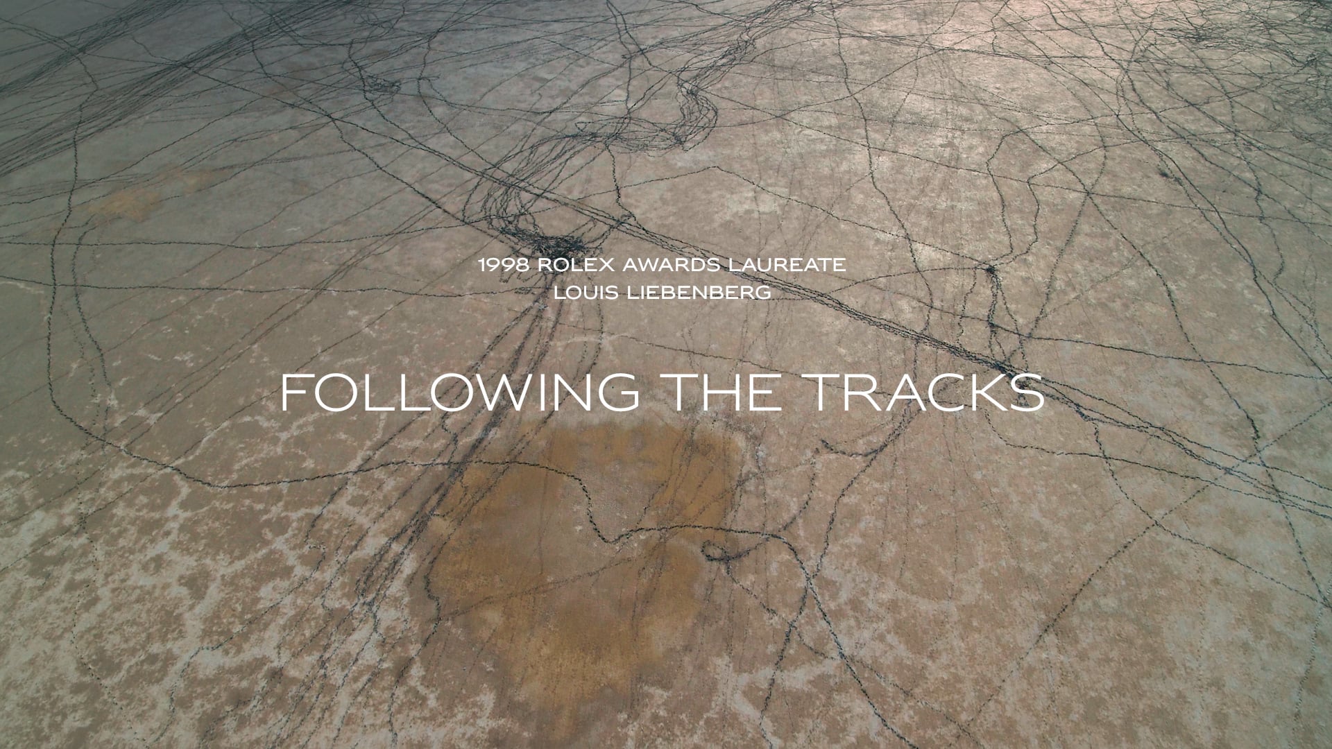 Louis Liebenberg: Following the Tracks