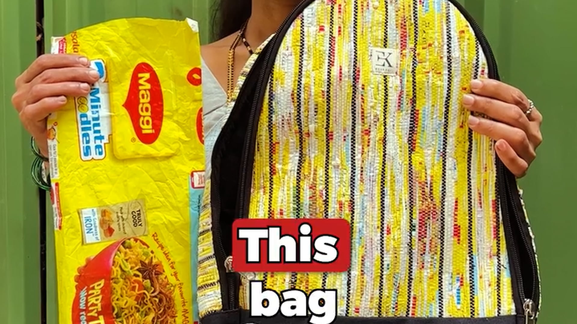 I carry money in a packet of CHIPS?