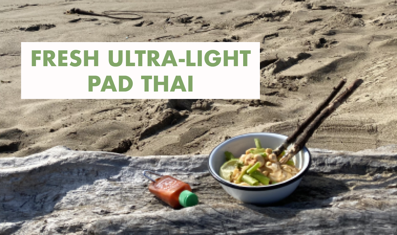 Fresh Ultra-Light Pad Thai- Fast, Easy Backpacking/Camping Meals 
