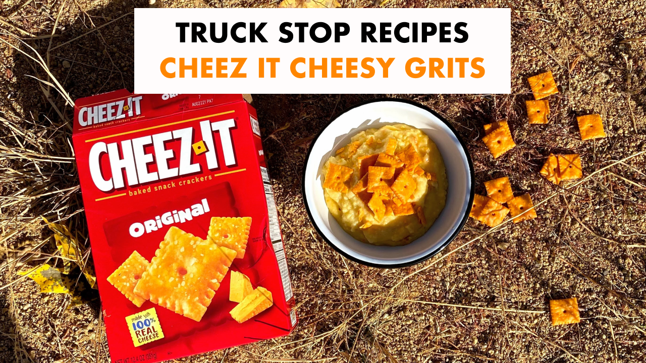 CHEEZ IT CHEESY GRITS - Easy, Backpacking/Camping Meals
