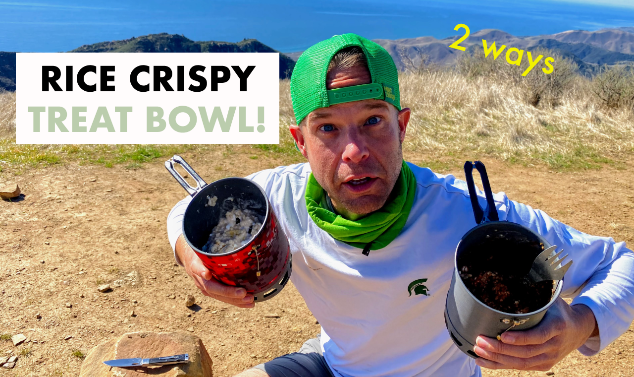 Rice Crispy Treat Bowl 2 ways 