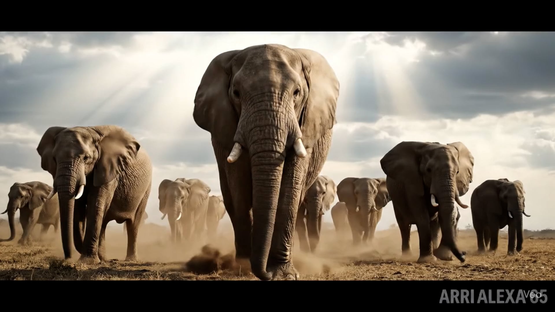 Gigantes de la Sabana: La Manada de Elefantes de África