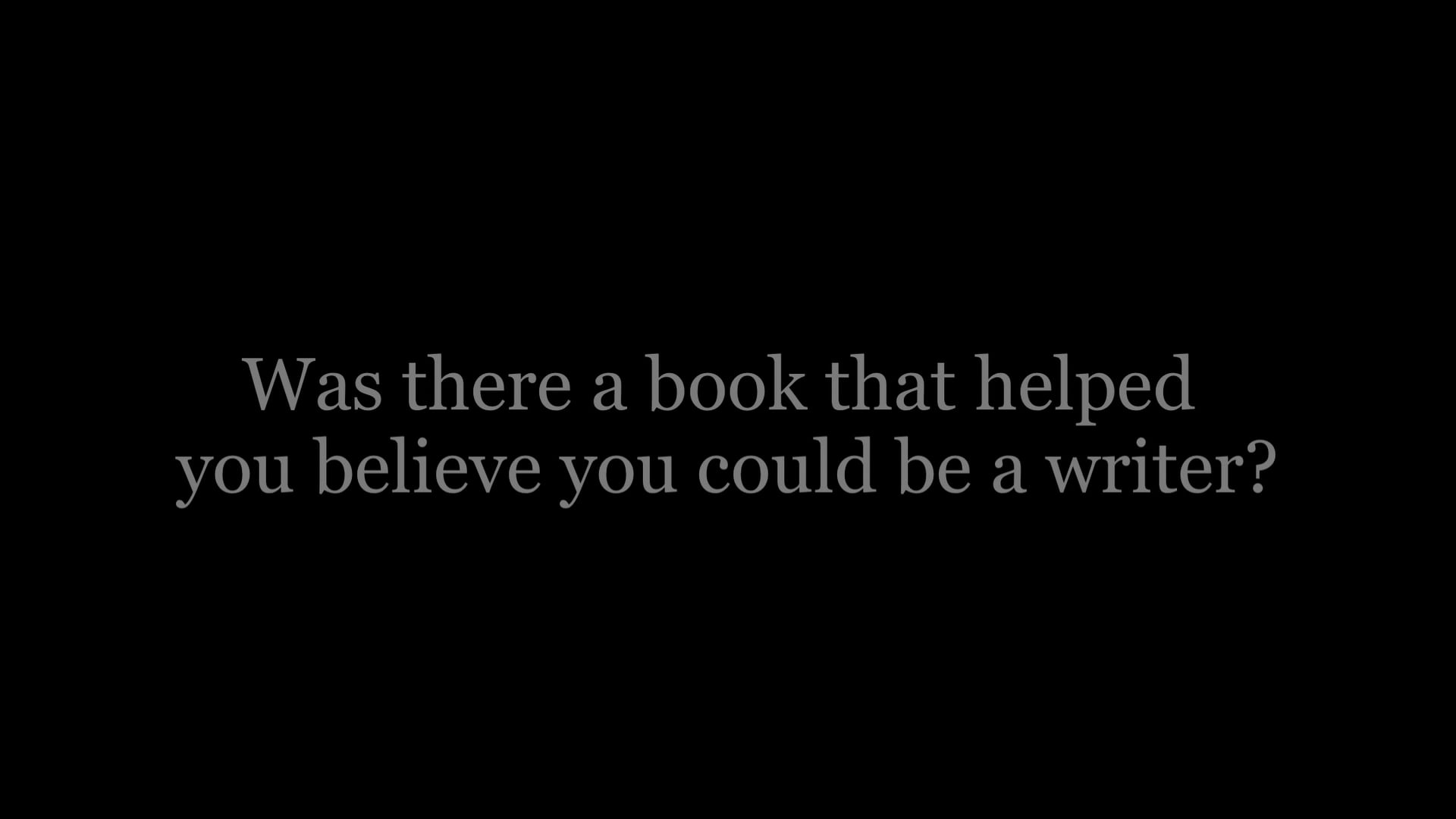 Writers on the Craft of Writing