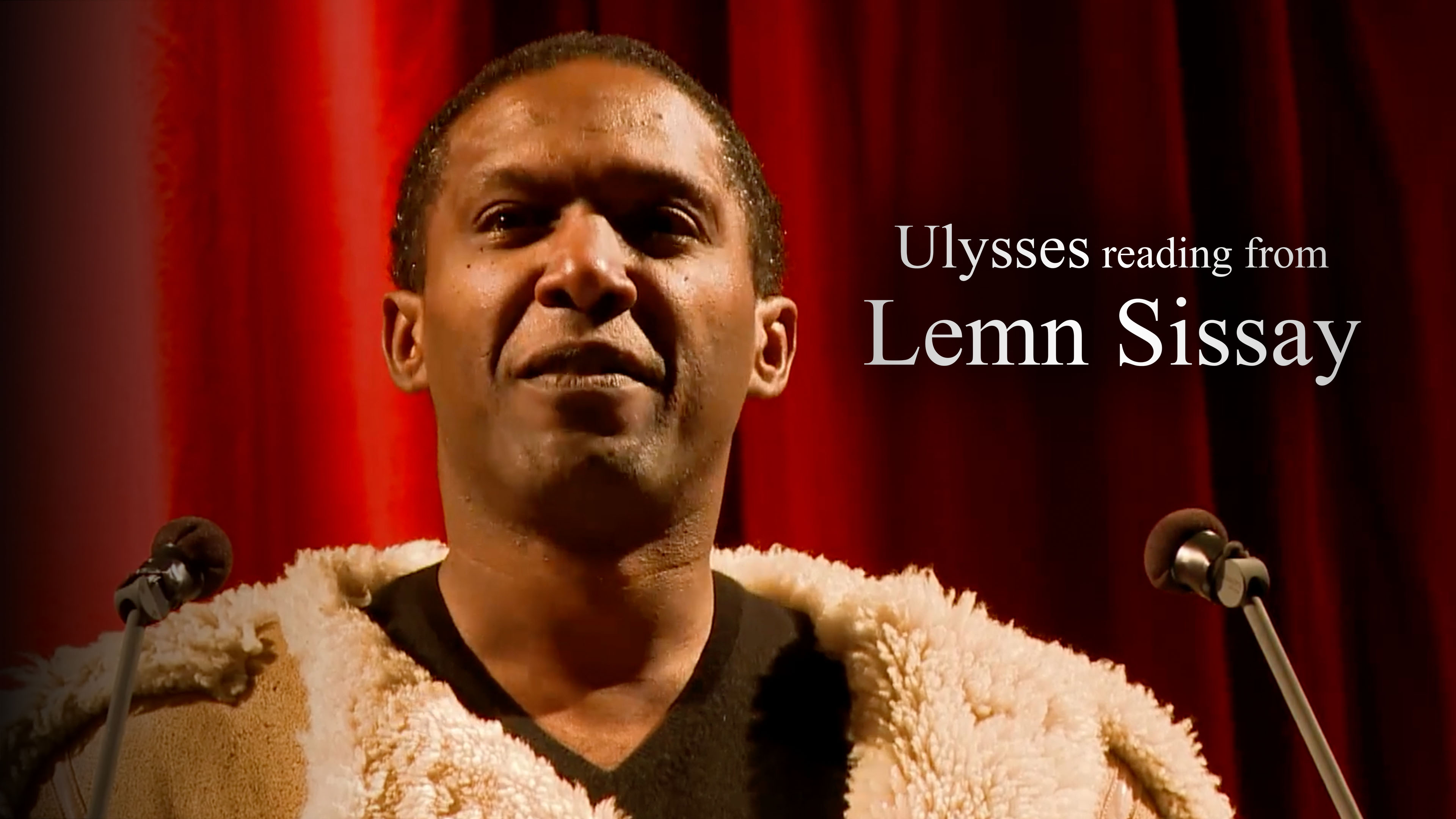 Ulysses reading by Lemn Sissay