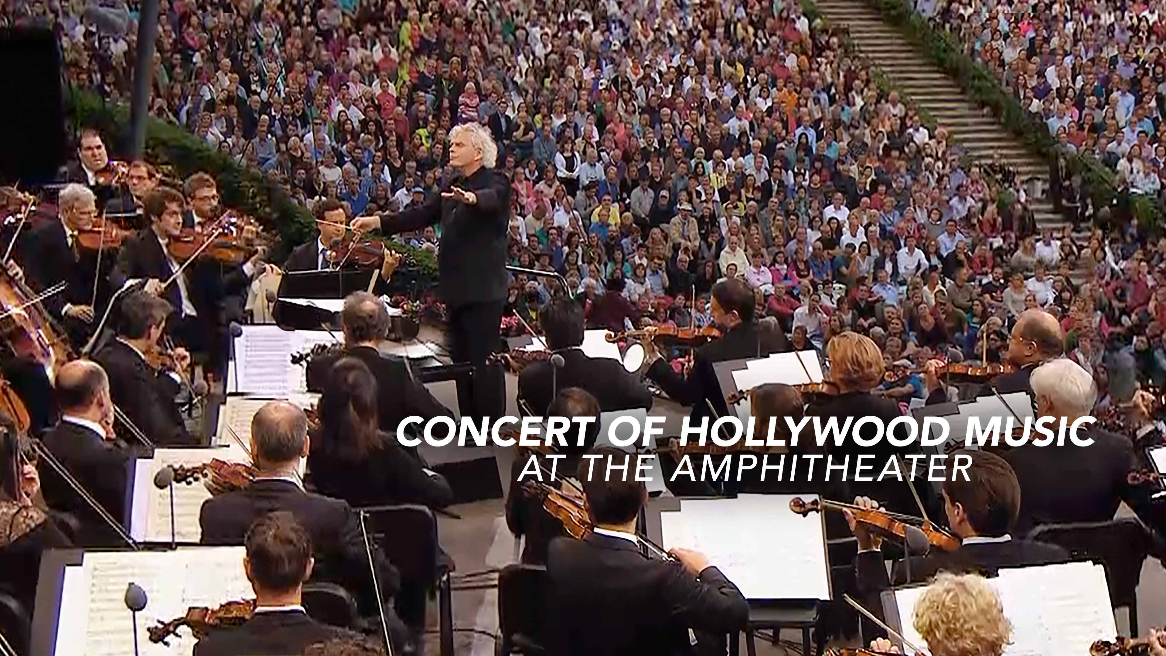 Concert of Hollywood Music at the Amphitheater