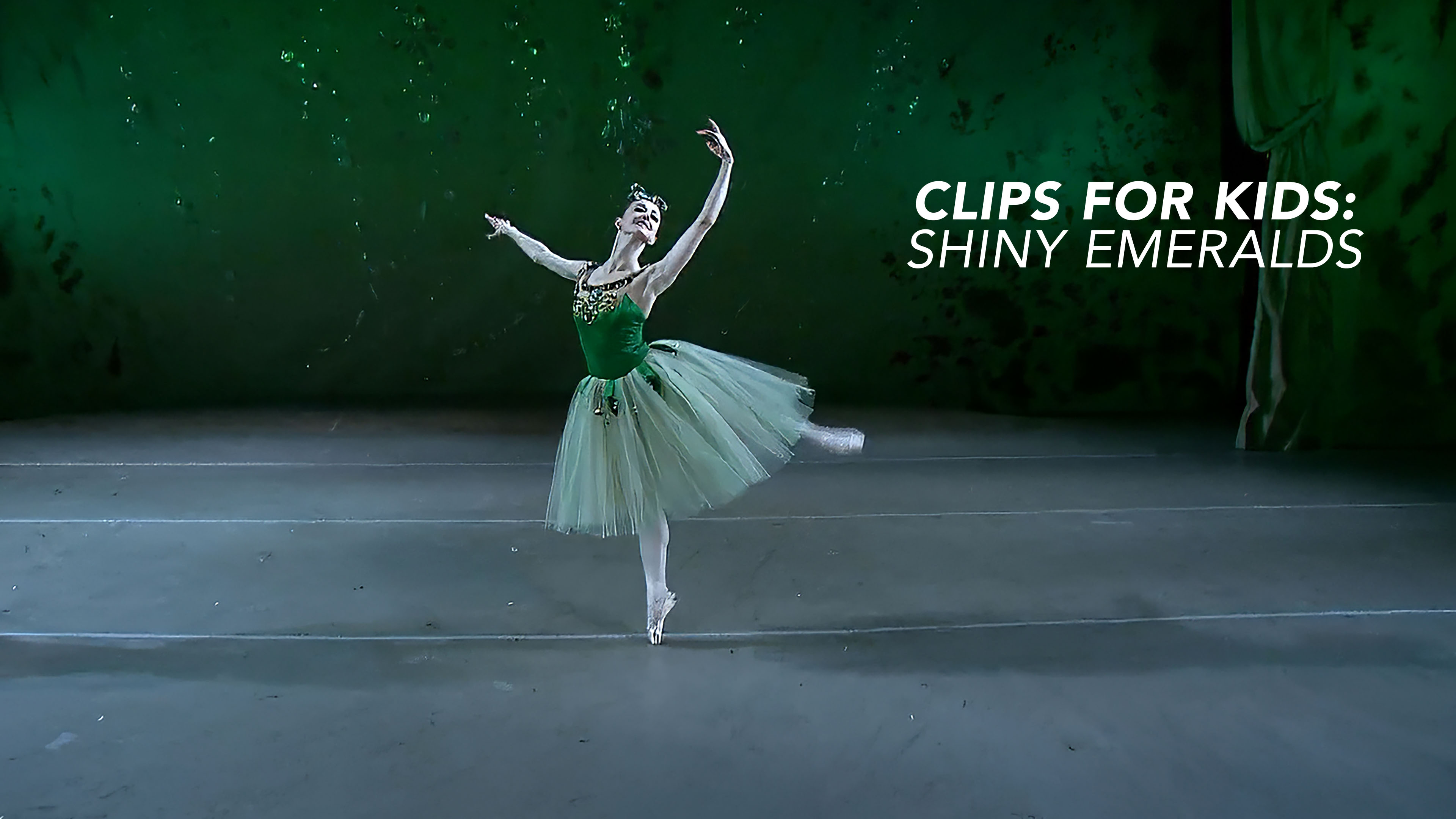 Clips for Kids: Shimmery Emeralds