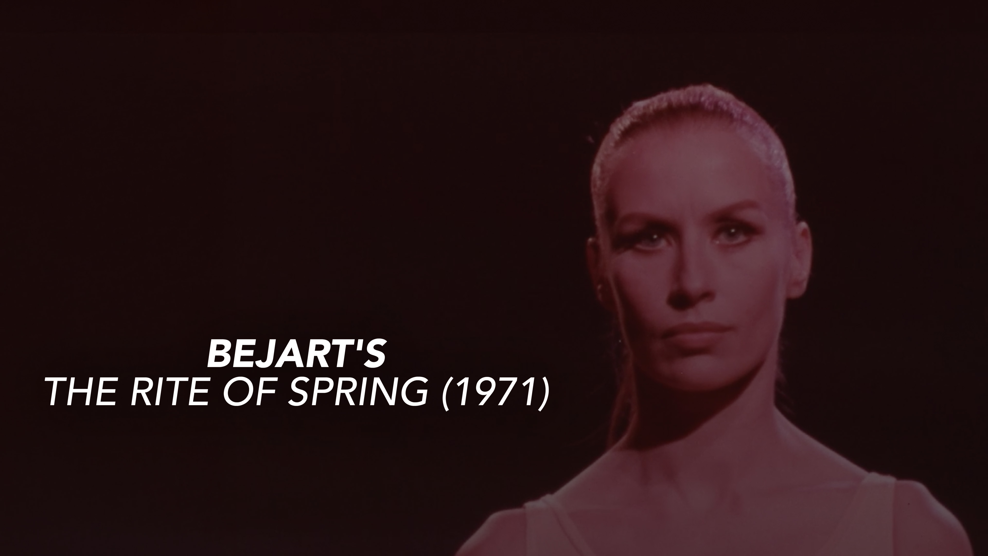Bejart’s The Rite of Spring (1971)