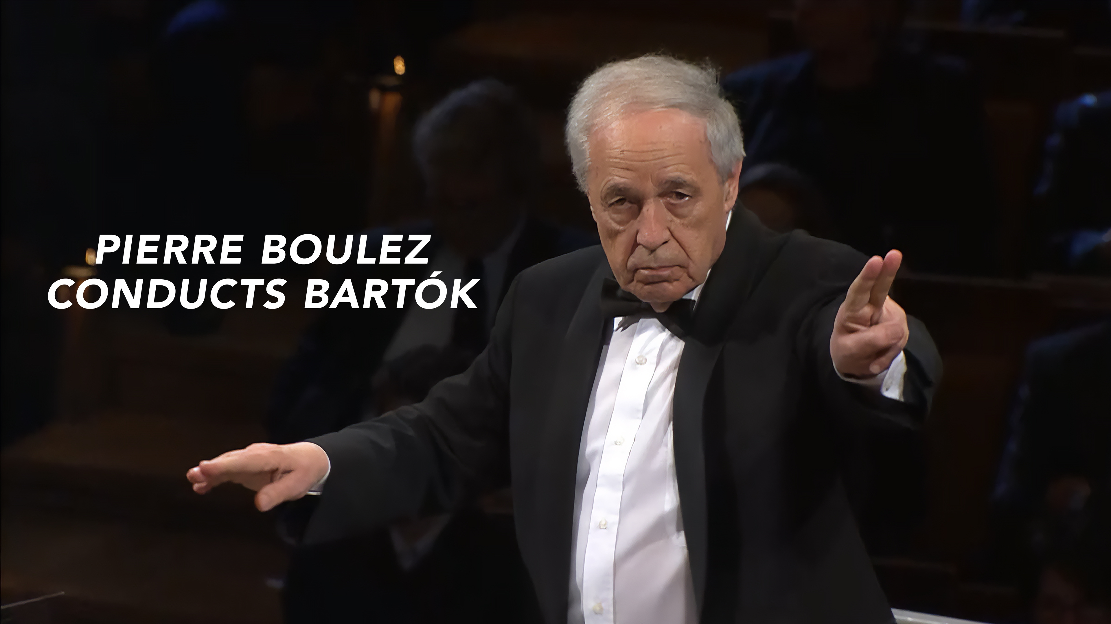 Pierre Boulez conducts Bartok