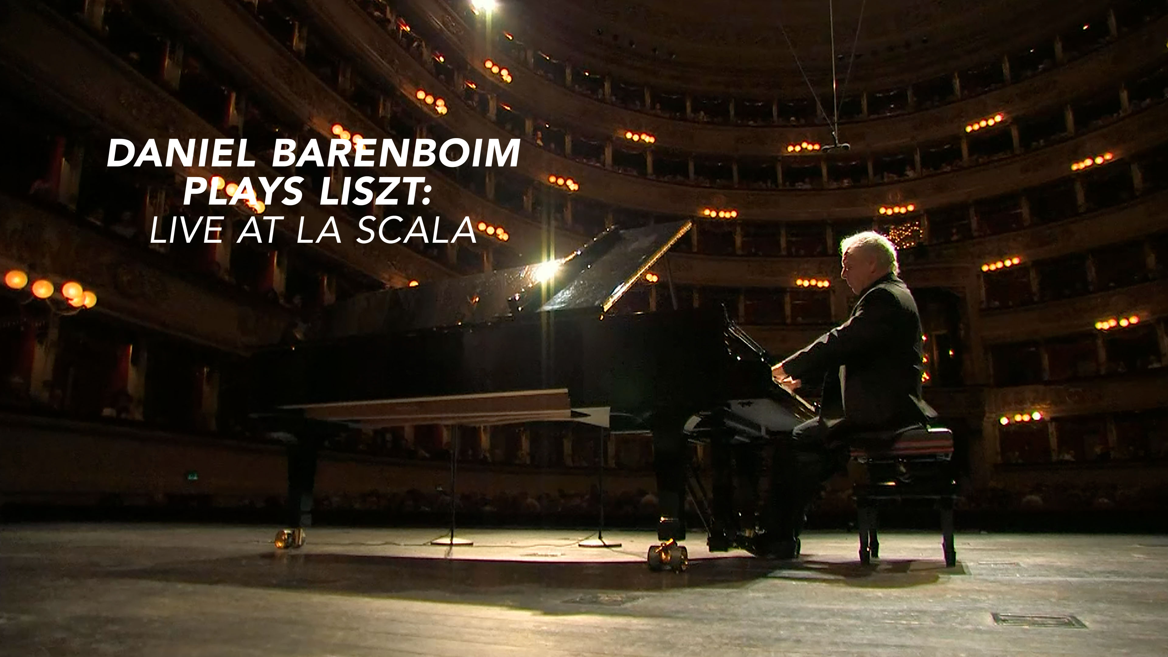 Daniel Barenboim Plays Liszt – Live at La Scala