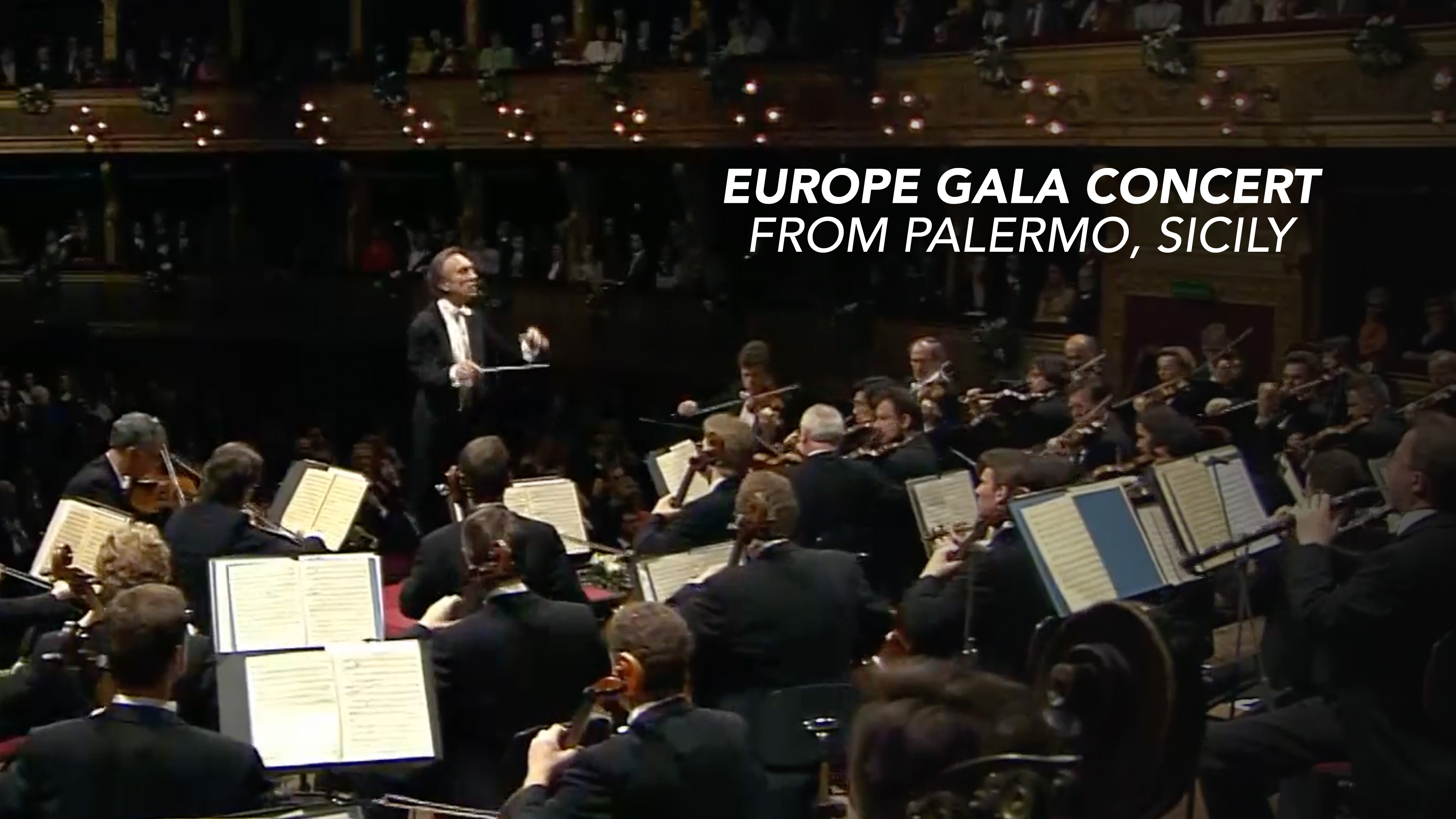 Europe Gala Concert from Palermo, Sicily
