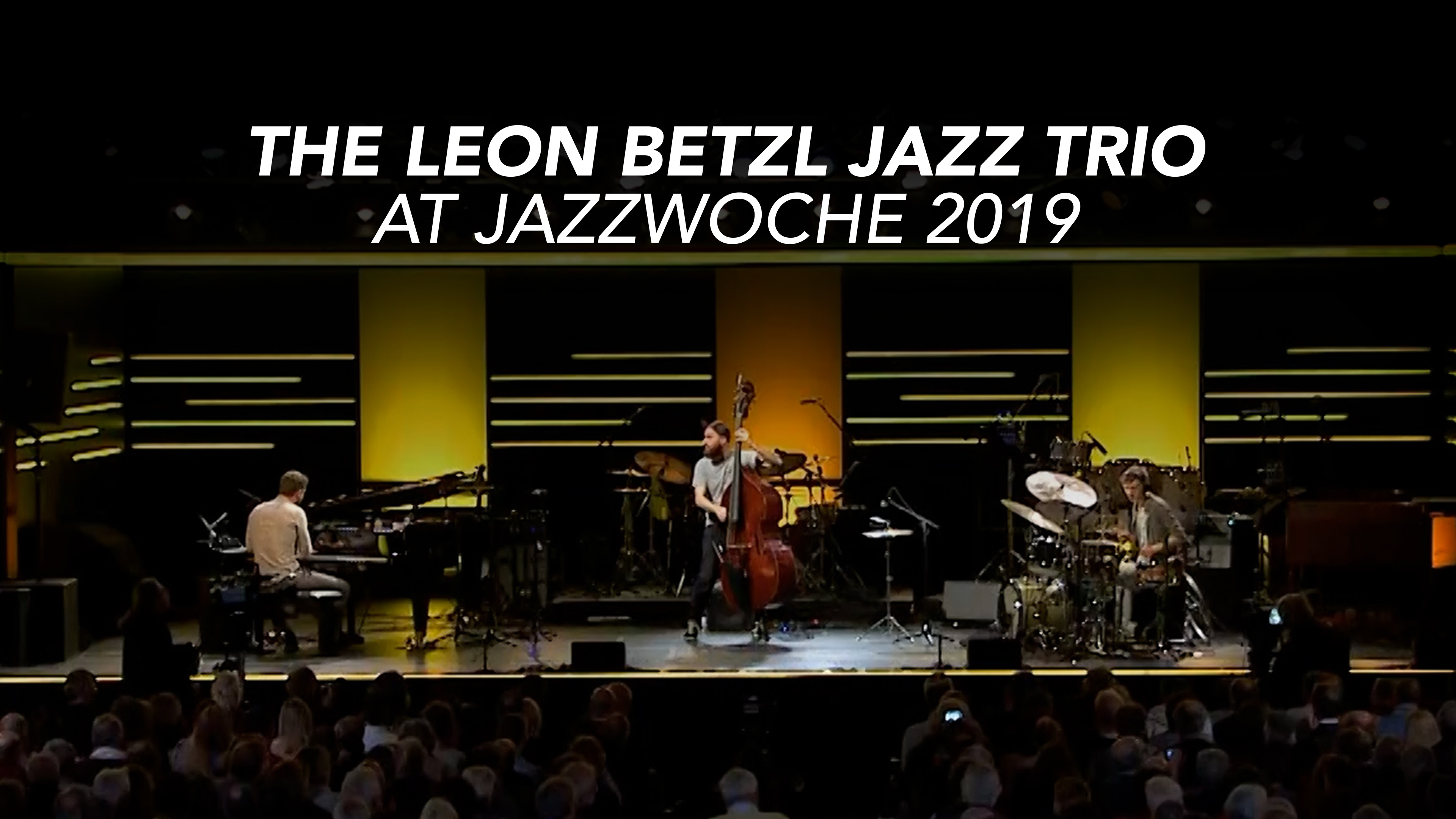 The Leon Betzl Jazz Trio at Jazzwoche