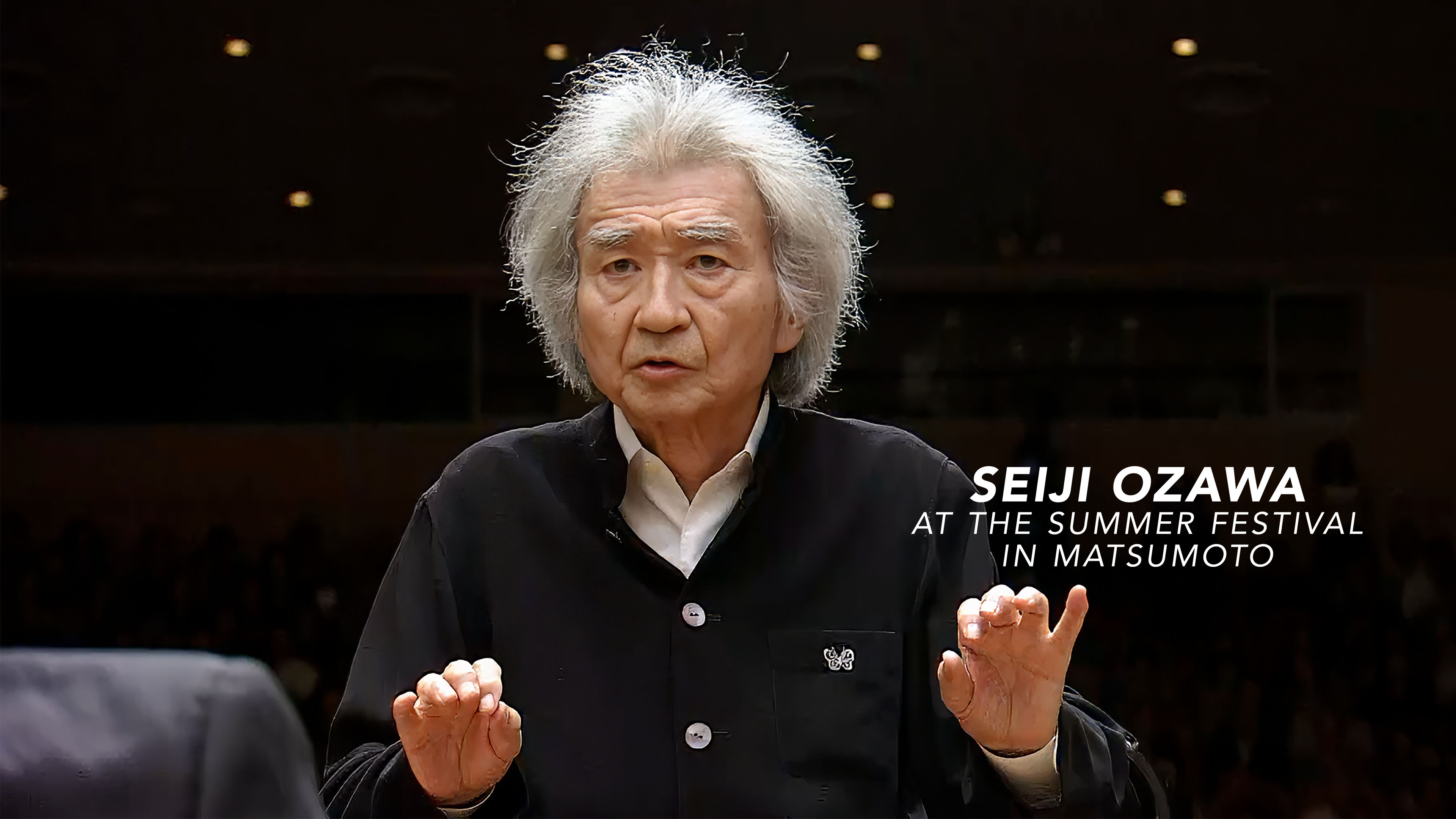 Seiji Ozawa at the Summer Festival in Matsumoto