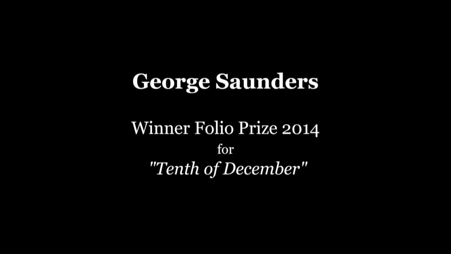 George Saunders on The Art of Storytelling