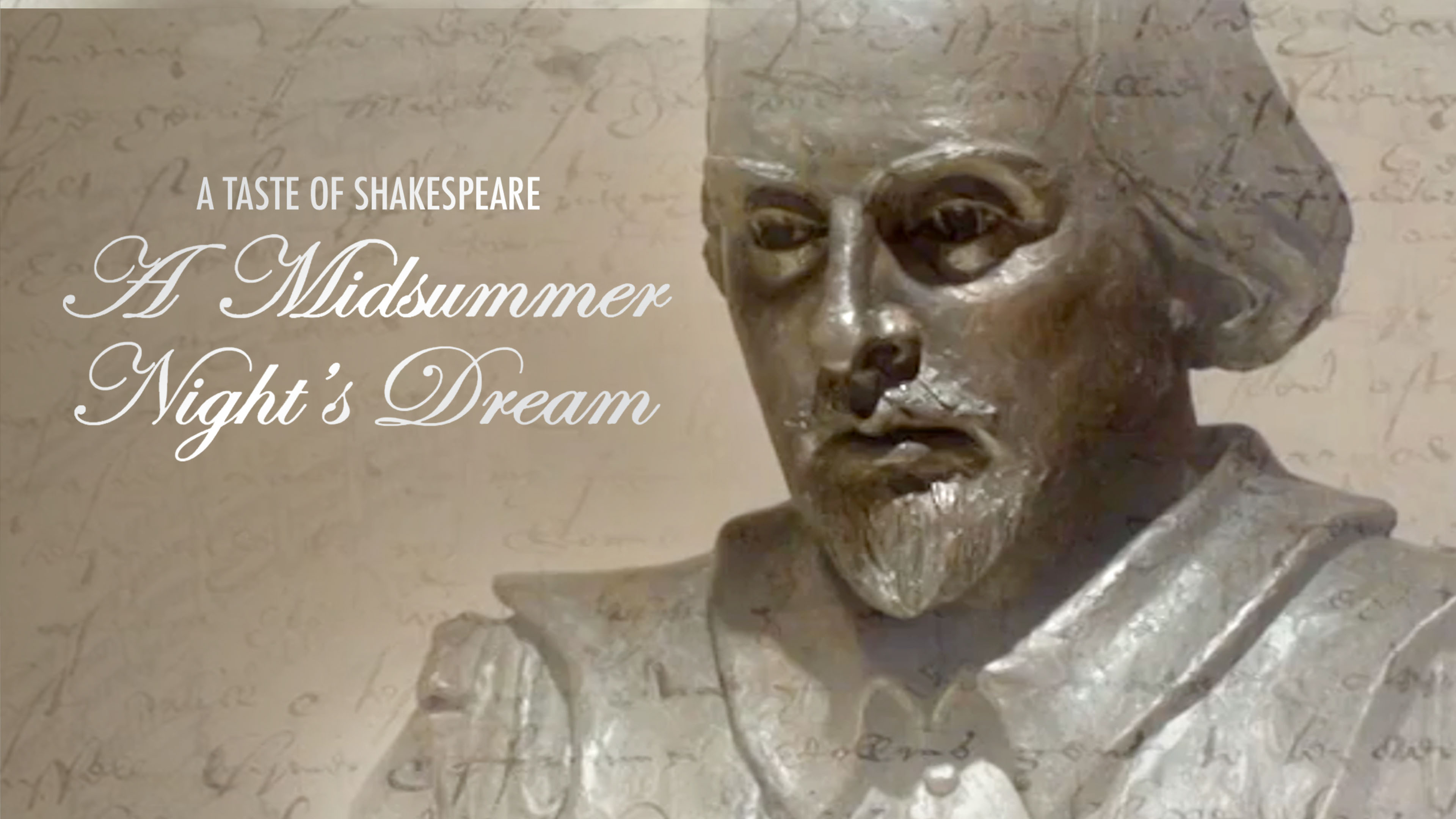 A Taste of Shakespeare: A Midsummer Night's Dream