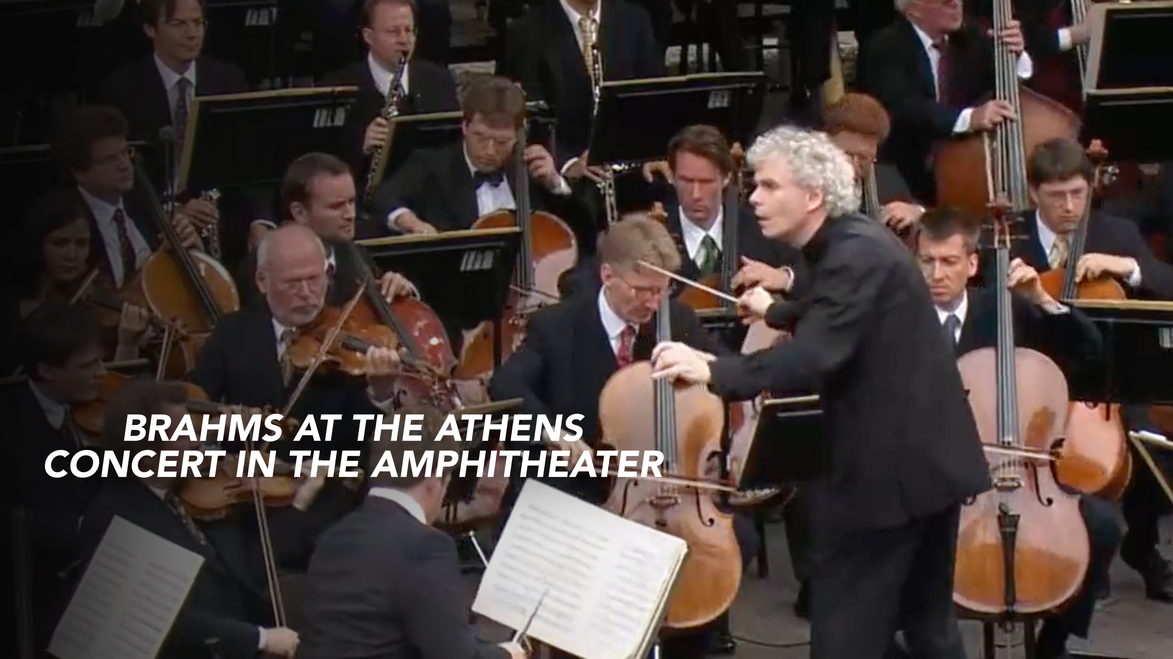 Brahms at The Athens Concert in the Amphitheater