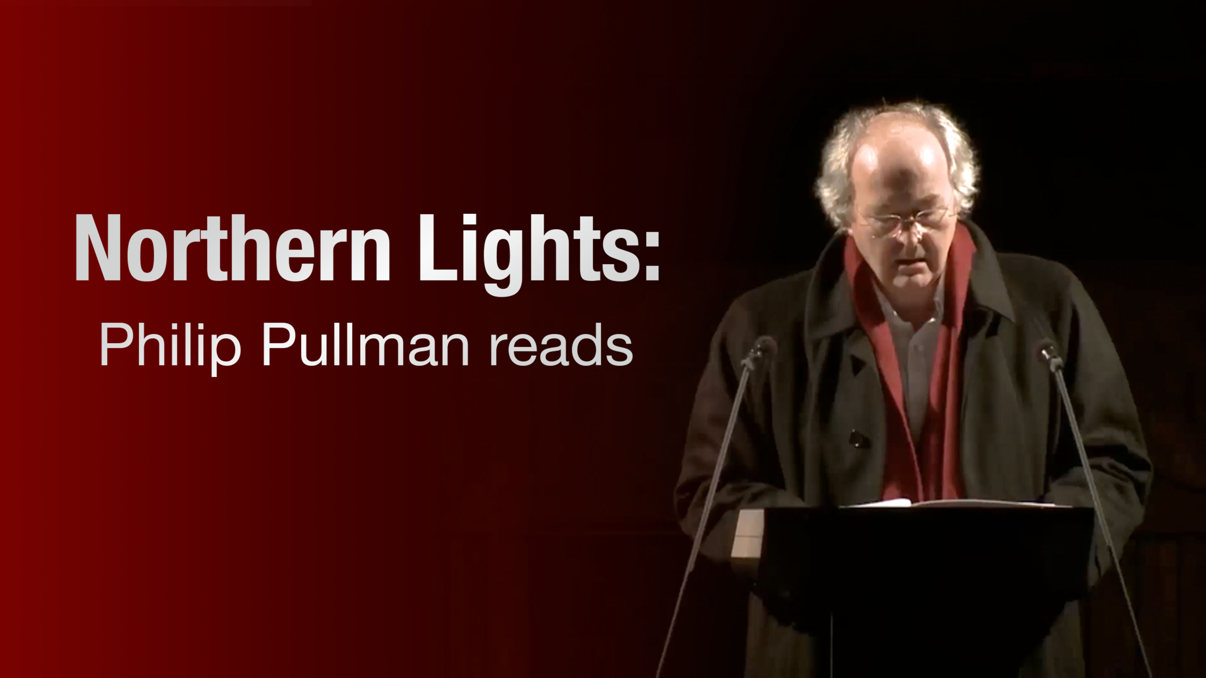 Northern Lights: Philip Pullman reads