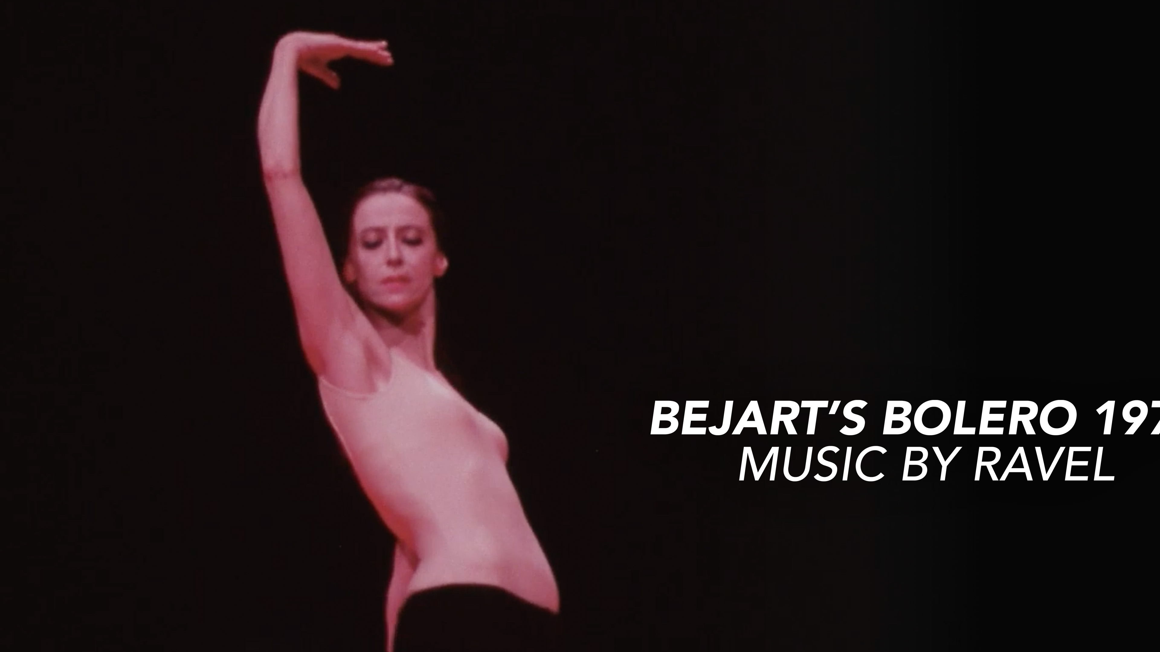 Bejart's Bolero 1970, Music by Ravel